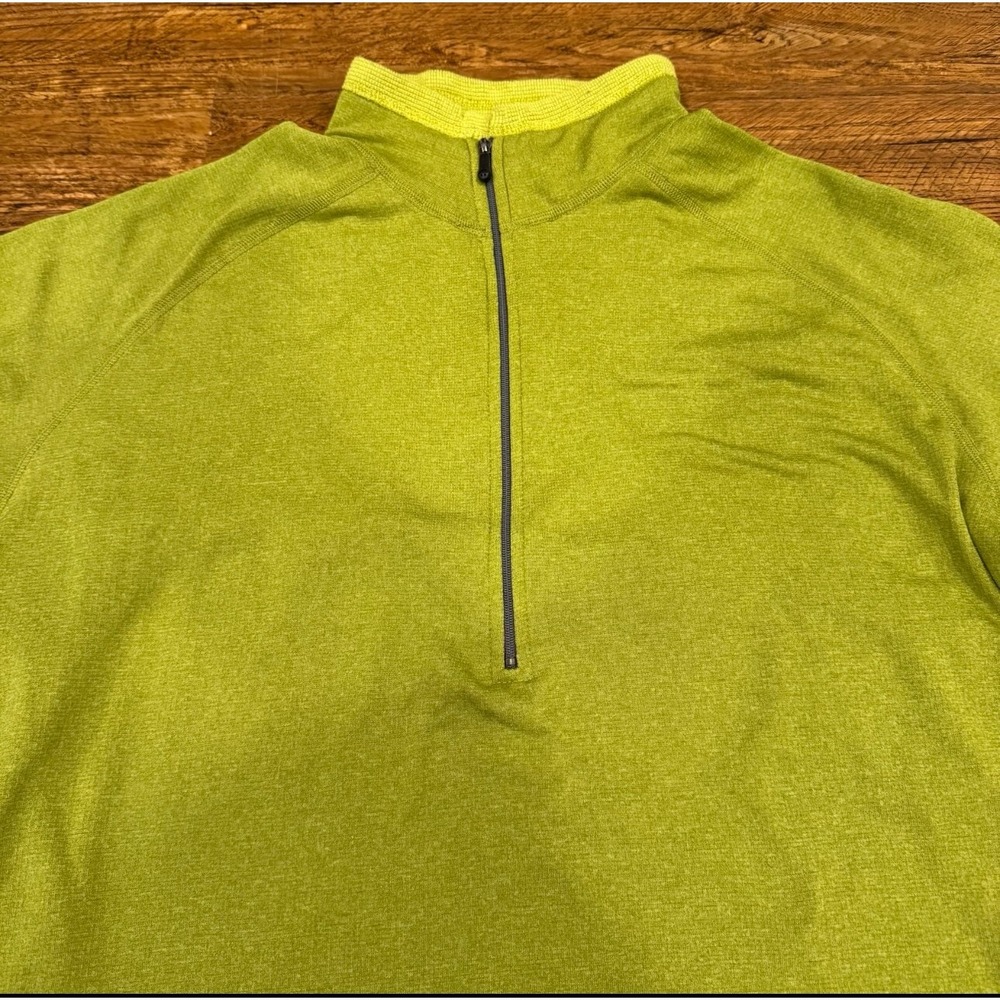 Vintage Patagonia Green R.5 Regulator 1/4 Zip Pullover Sweatshirt Sweater‎ Men L